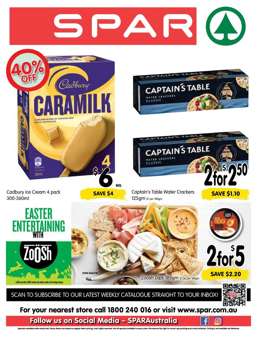 Spar Catalogues from 5 April