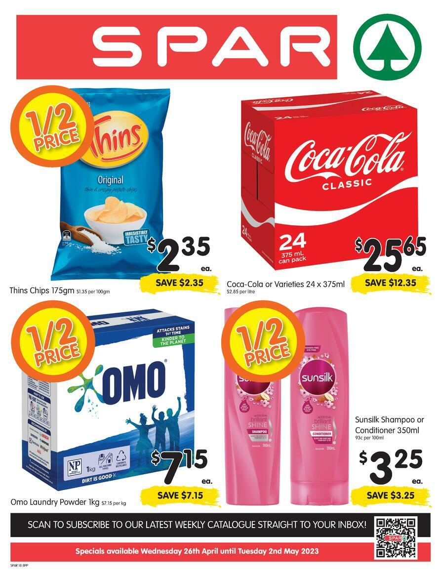 Spar Catalogues from 26 April