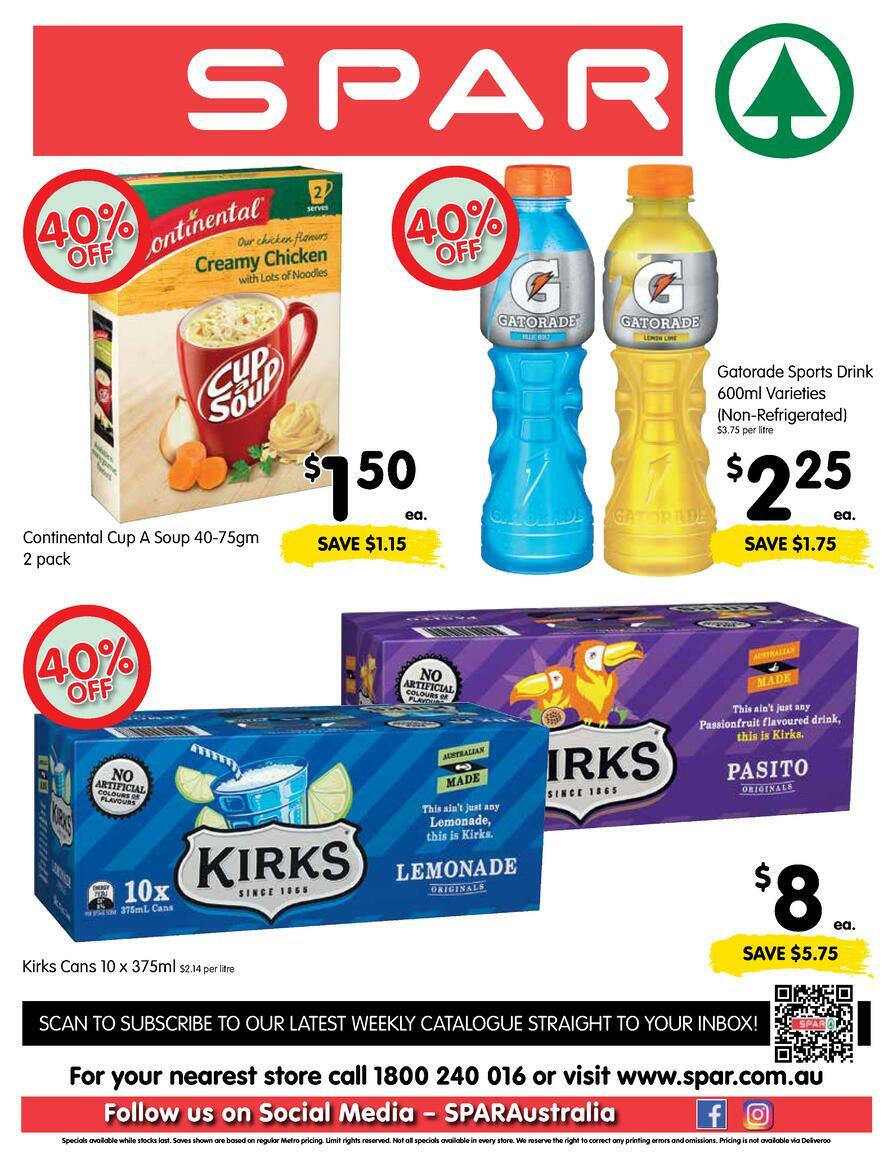 Spar Catalogues from 3 May