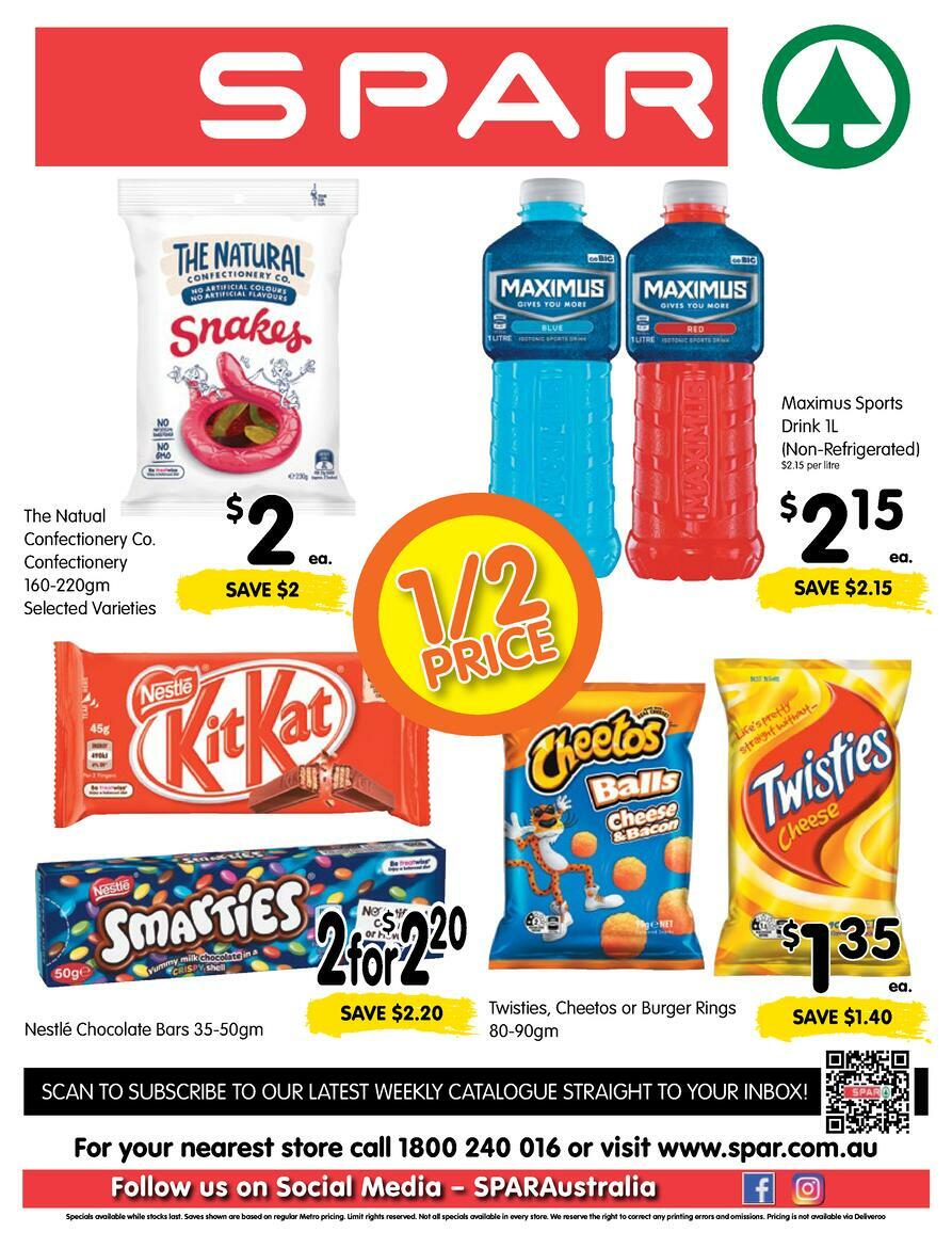 Spar Catalogues from 10 May