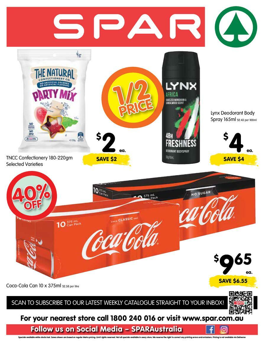 Spar Catalogues from 21 June