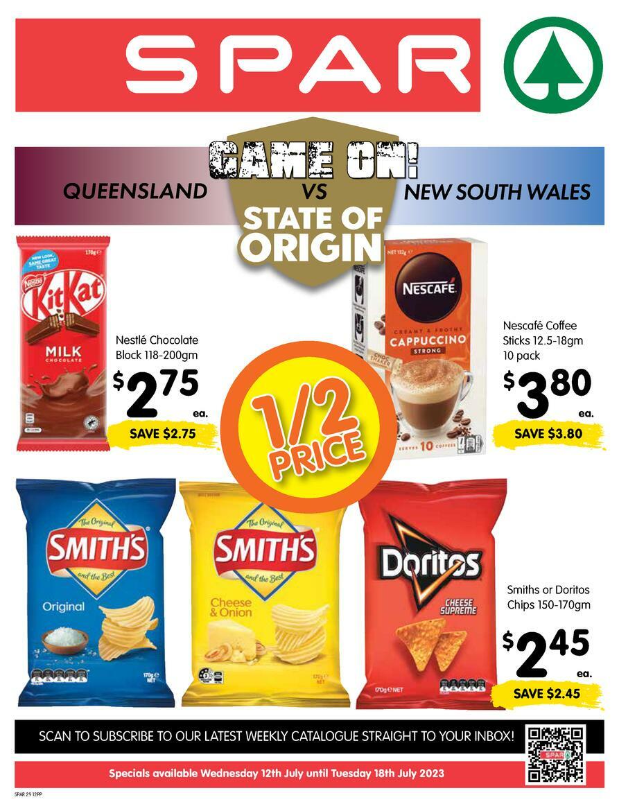 Spar Catalogues from 12 July