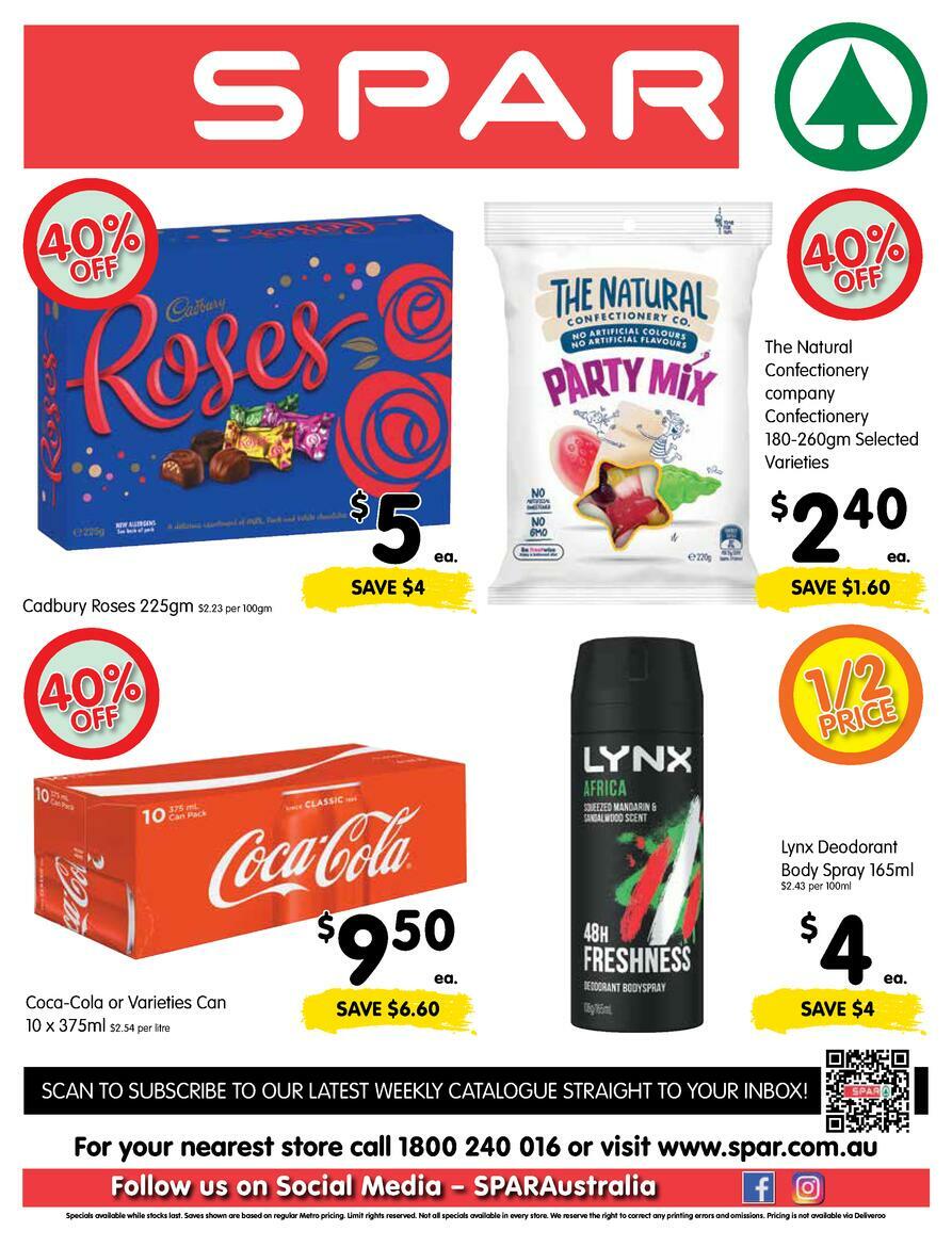 Spar Catalogues from 12 July