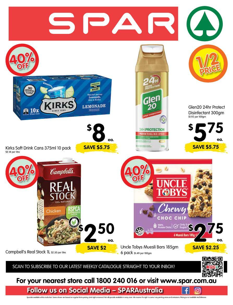 Spar Catalogues from 19 July