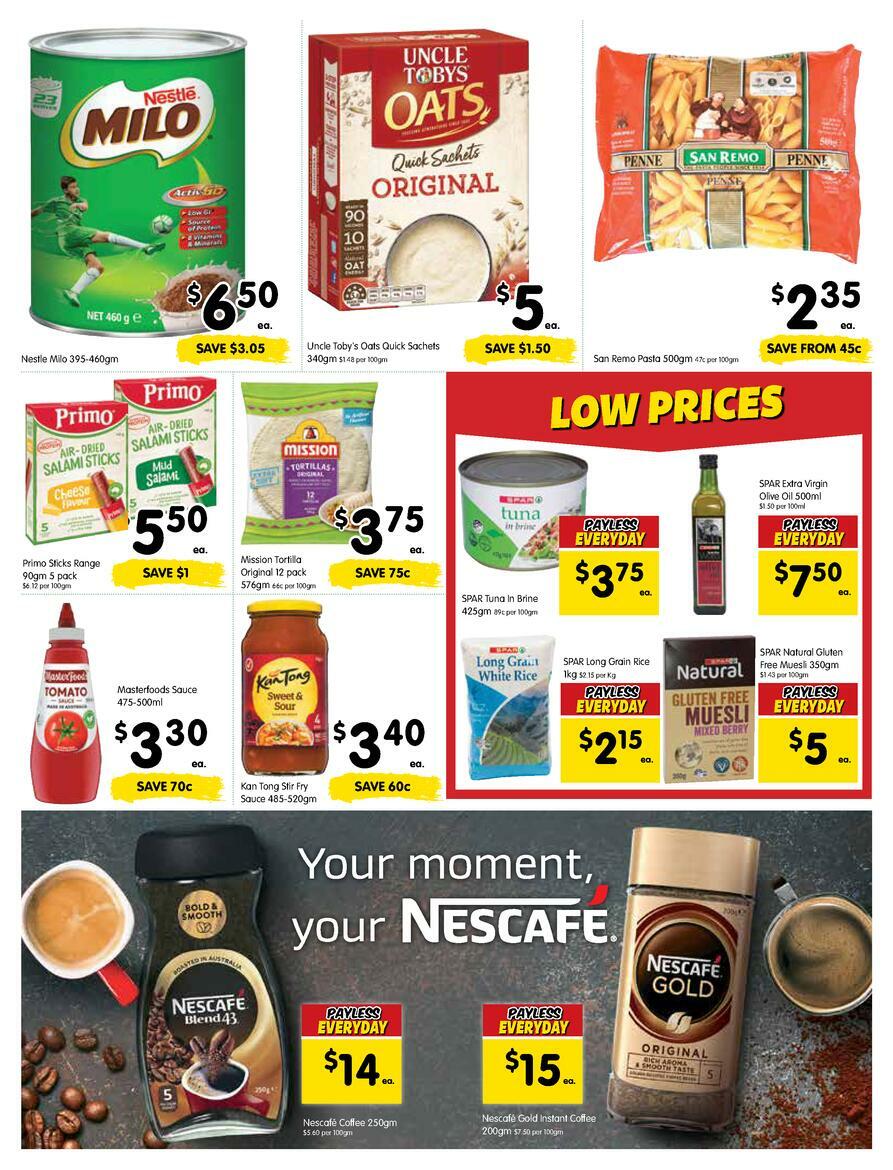 Spar Catalogues from 19 July