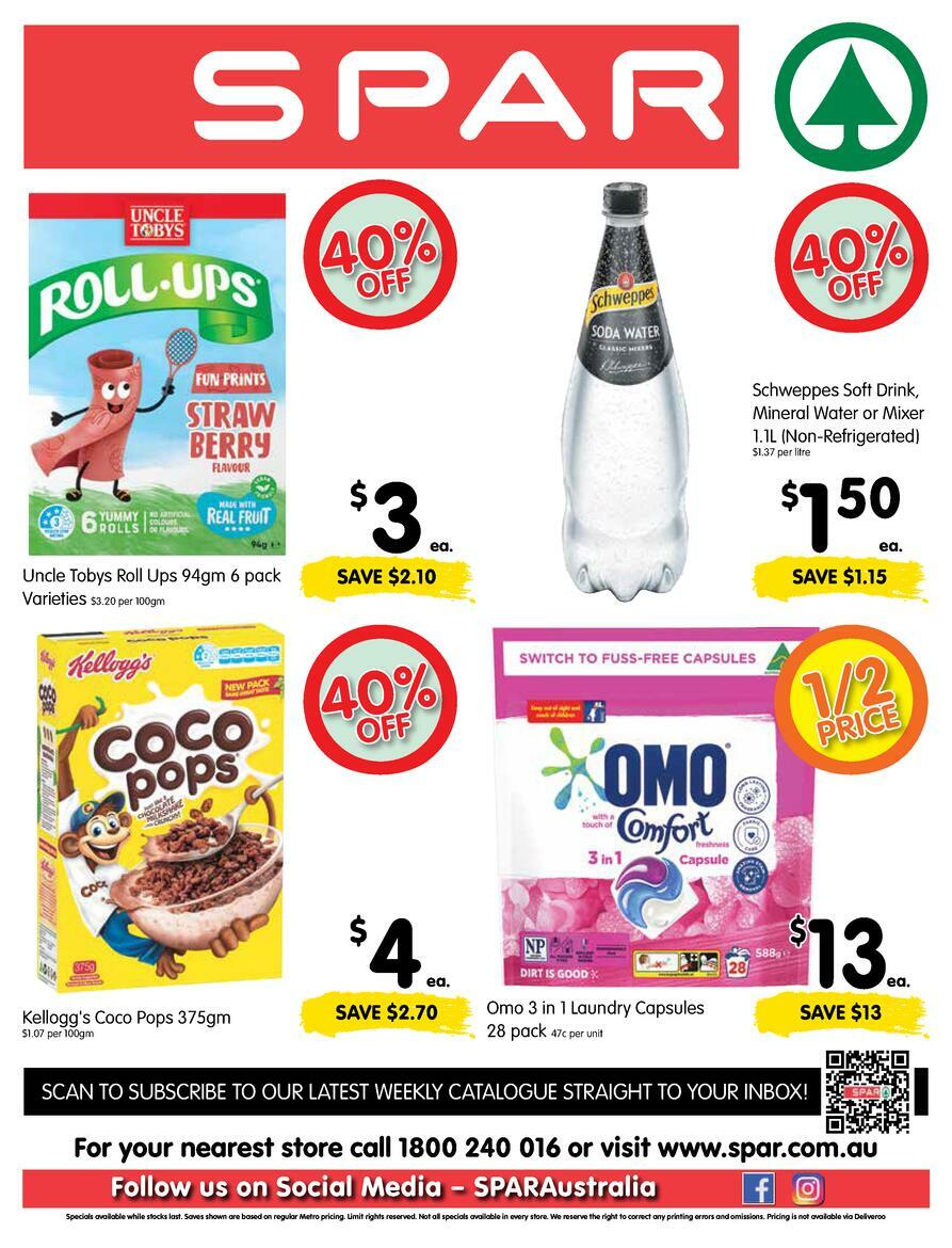 Spar Catalogues from 26 July