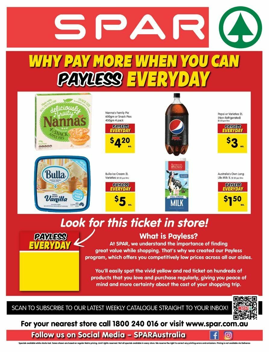 Spar Catalogues from 16 August