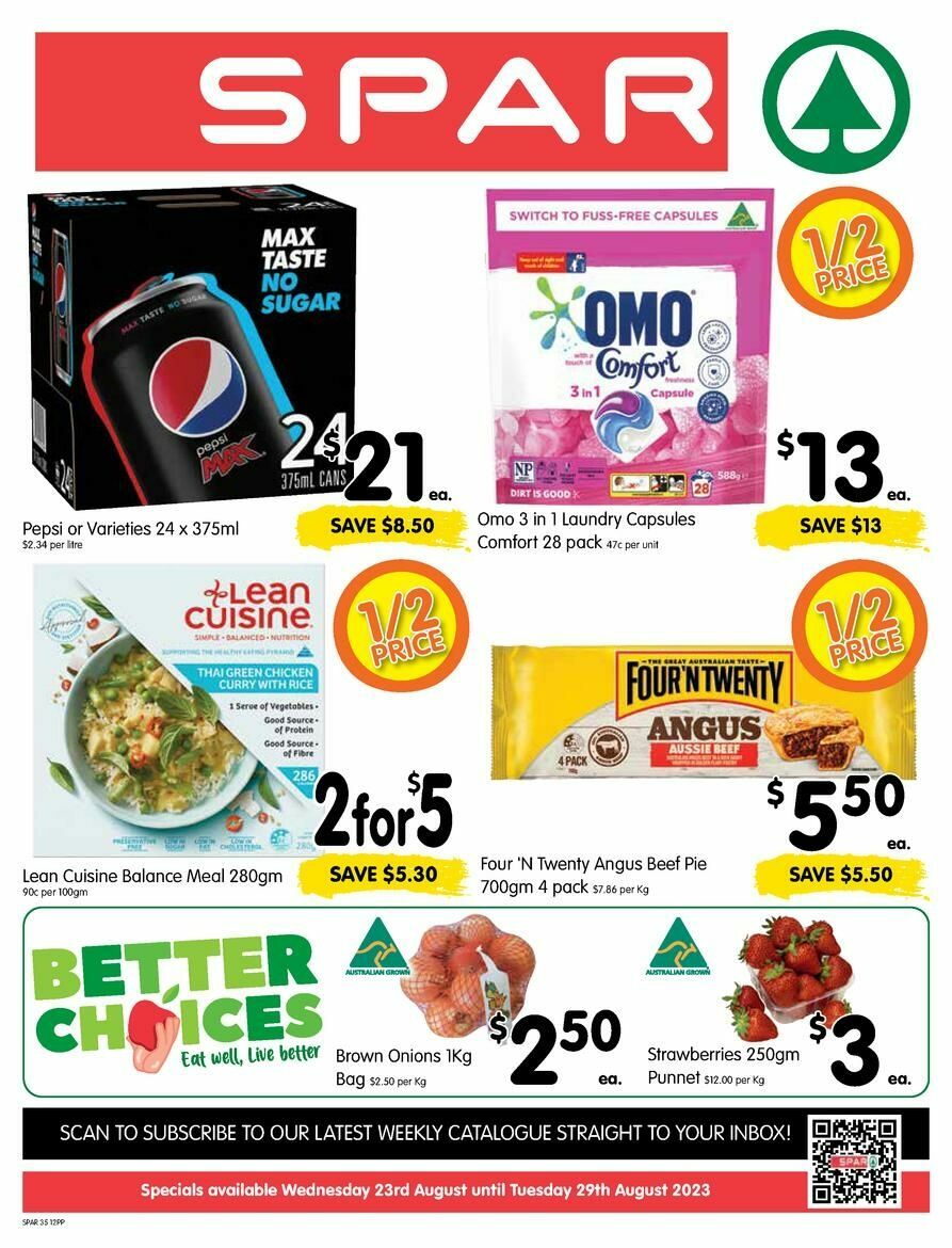 Spar Catalogues from 23 August