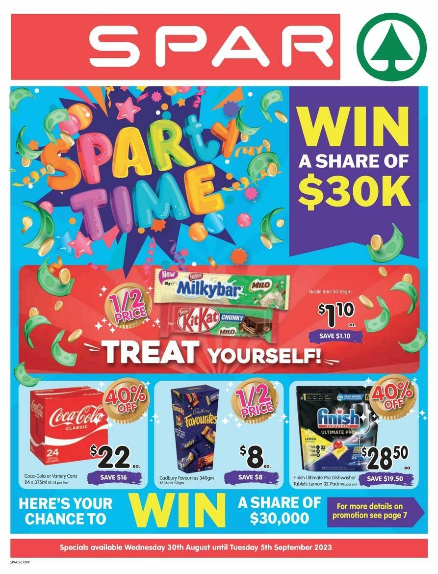 Spar Catalogues from 30 August