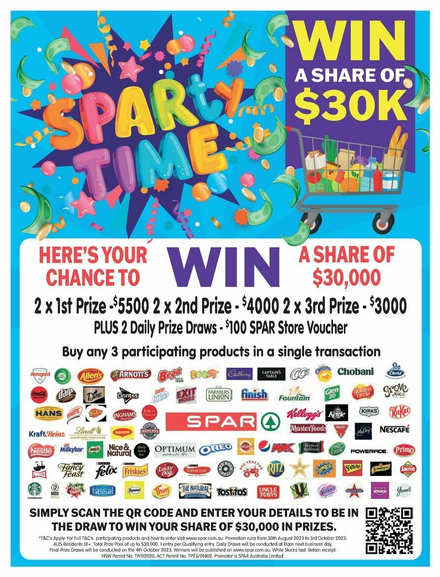 Spar Catalogues from 30 August