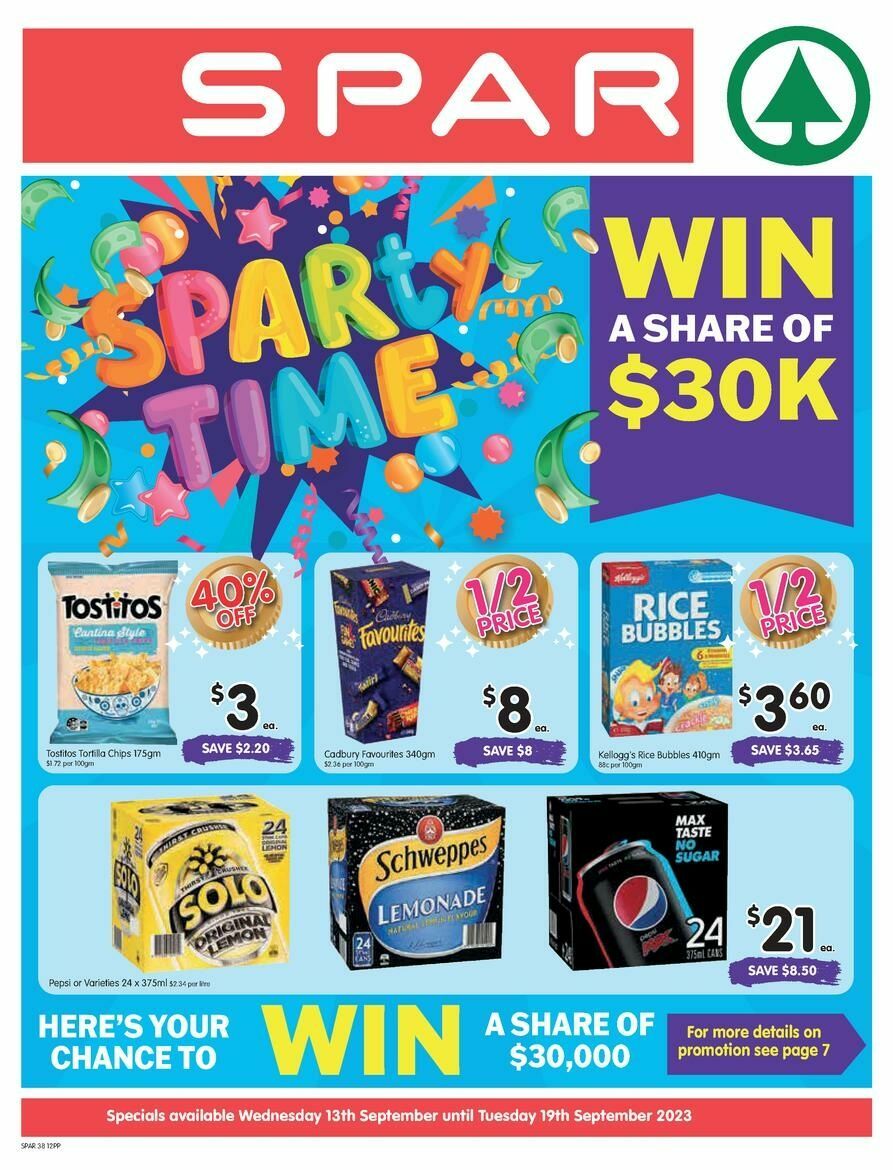 Spar Catalogues from 13 September