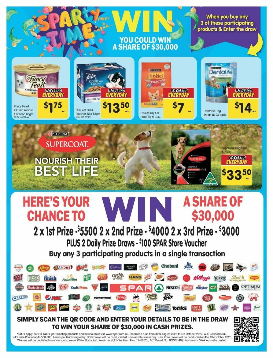 Spar Catalogues from 20 September