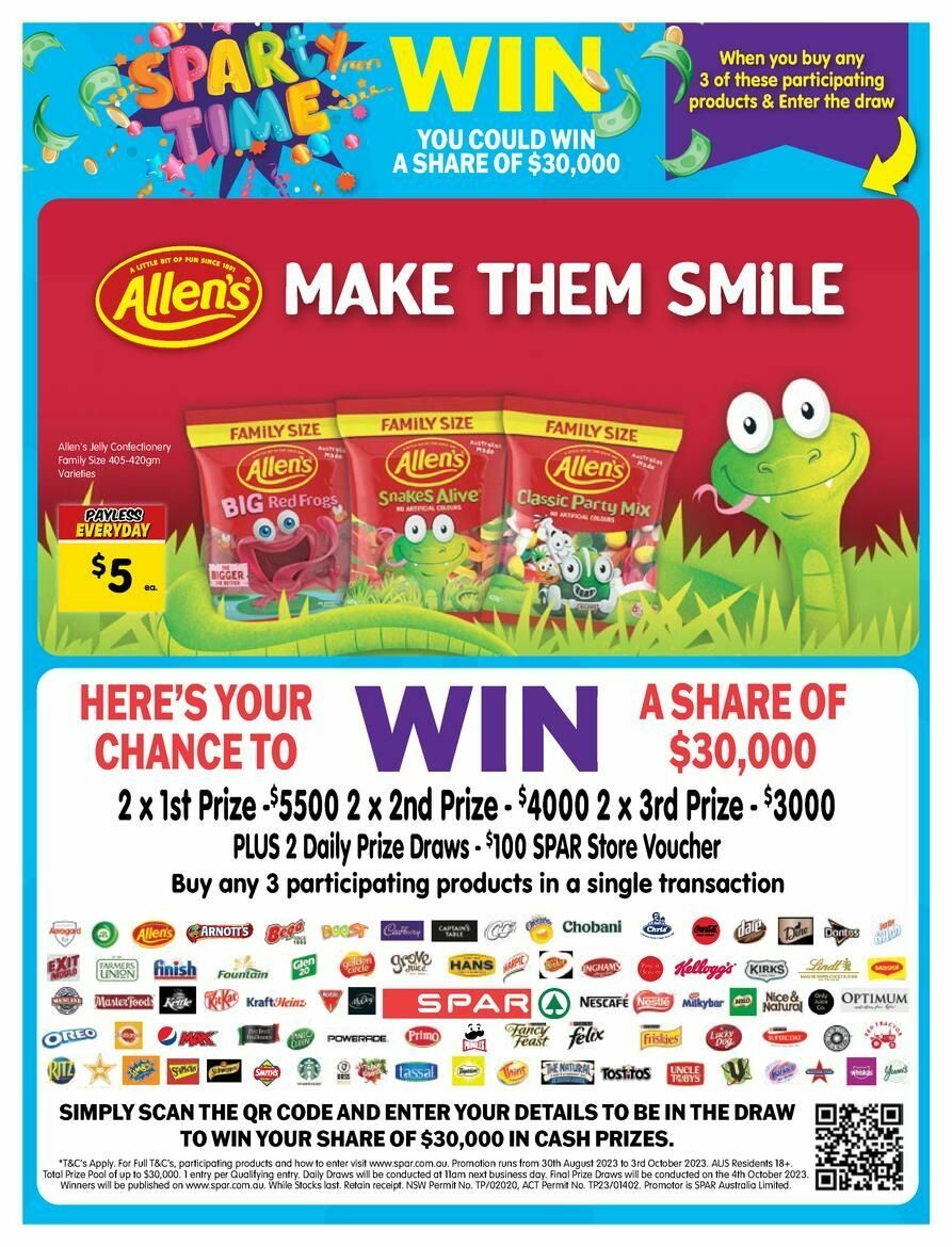 Spar Catalogues from 27 September