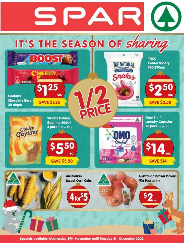 Spar Catalogues from 29 November