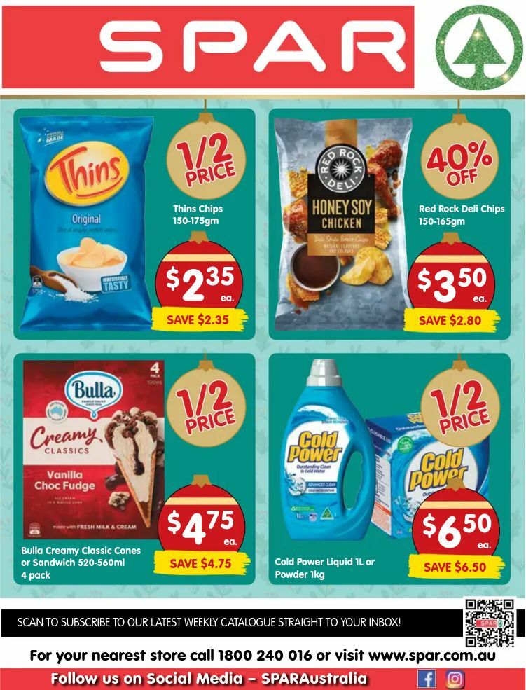 Spar Catalogues from 20 December
