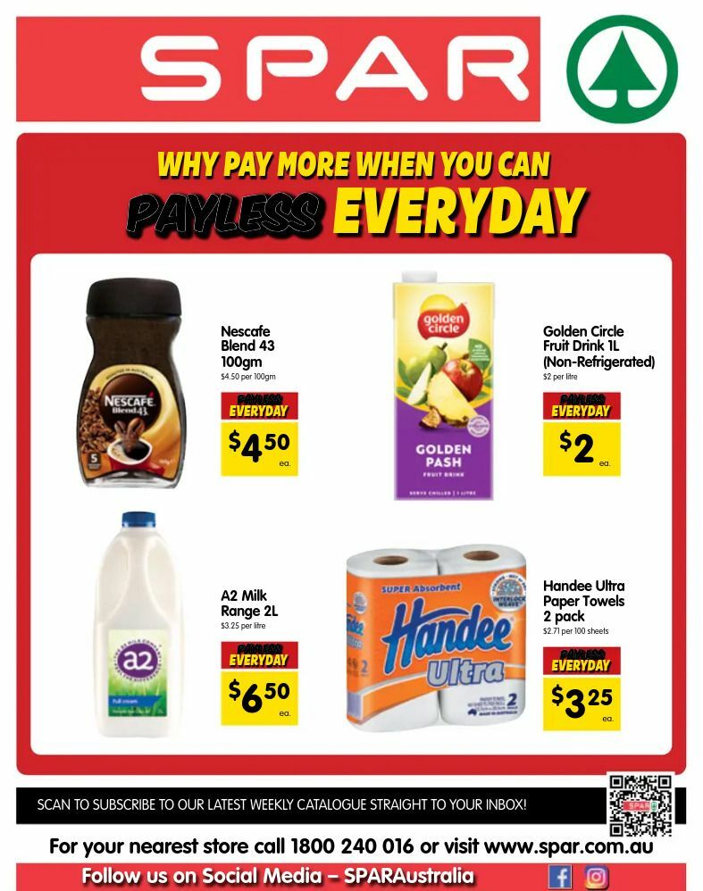 Spar Catalogues from 10 January