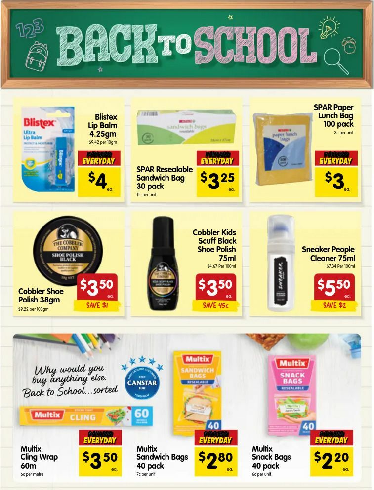 Spar Catalogues from 10 January