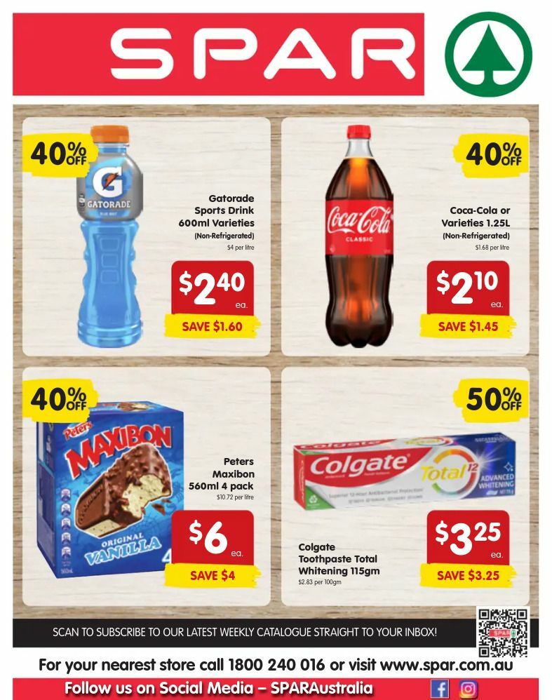 Spar Catalogues from 17 January
