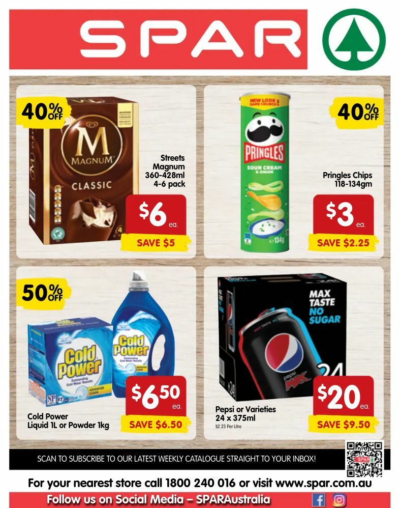 Spar Catalogues from 24 January