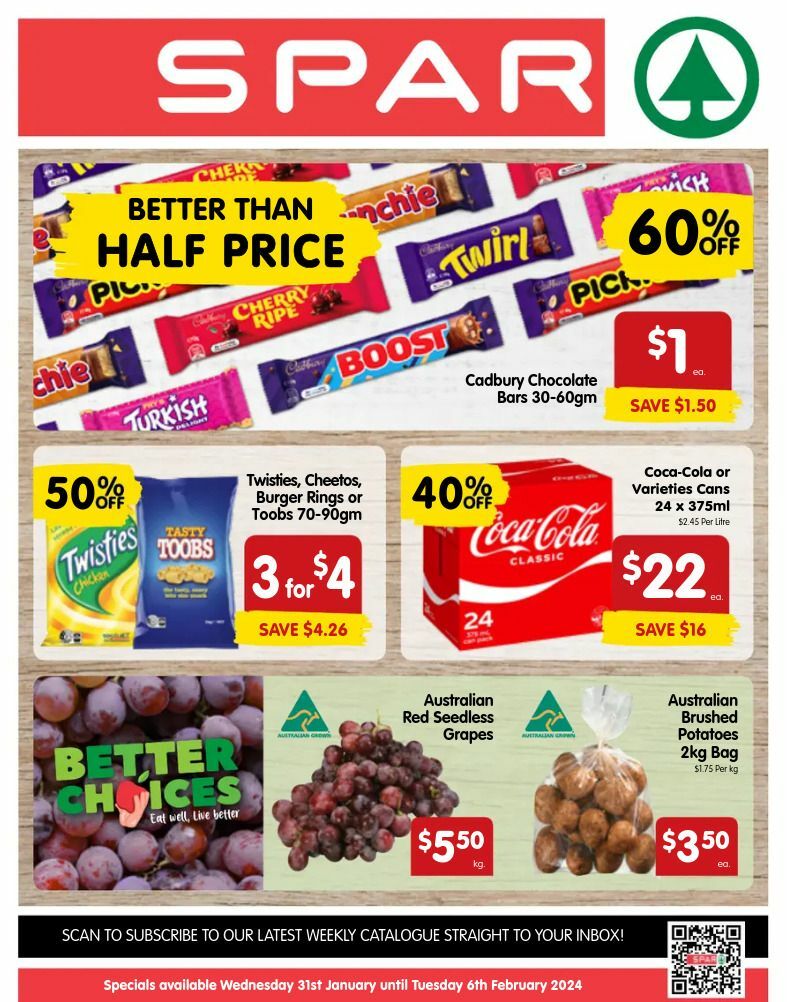 Spar Catalogues from 31 January
