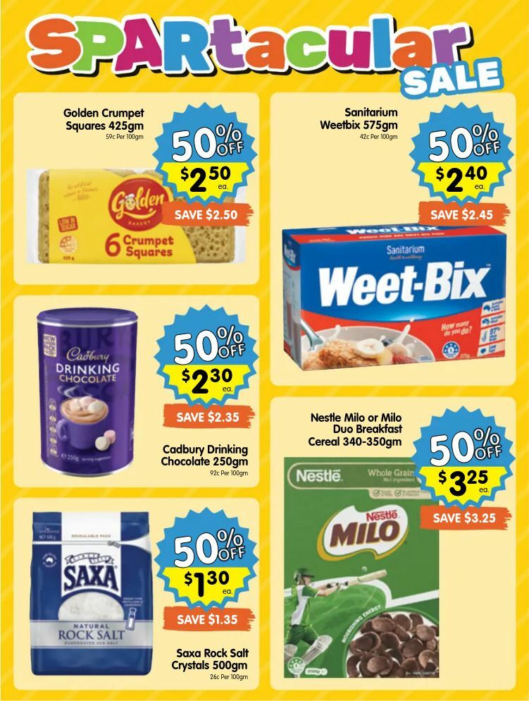 Spar Catalogues from 28 February