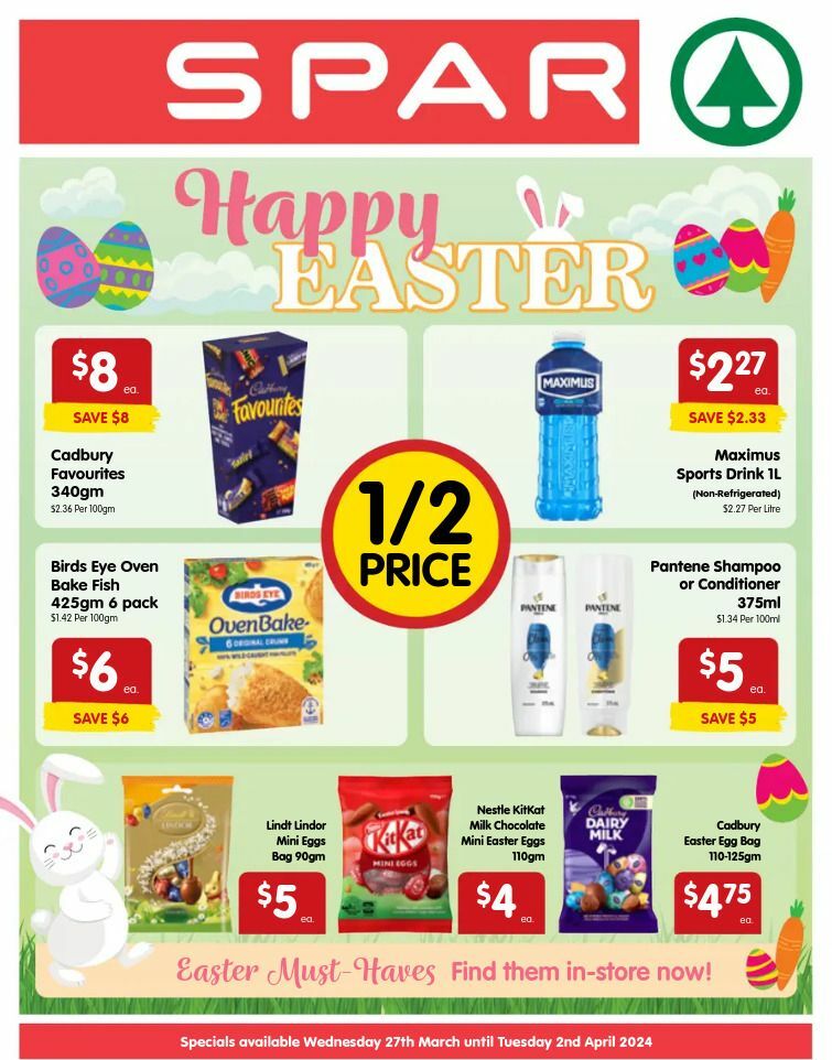 Spar Catalogues from 27 March