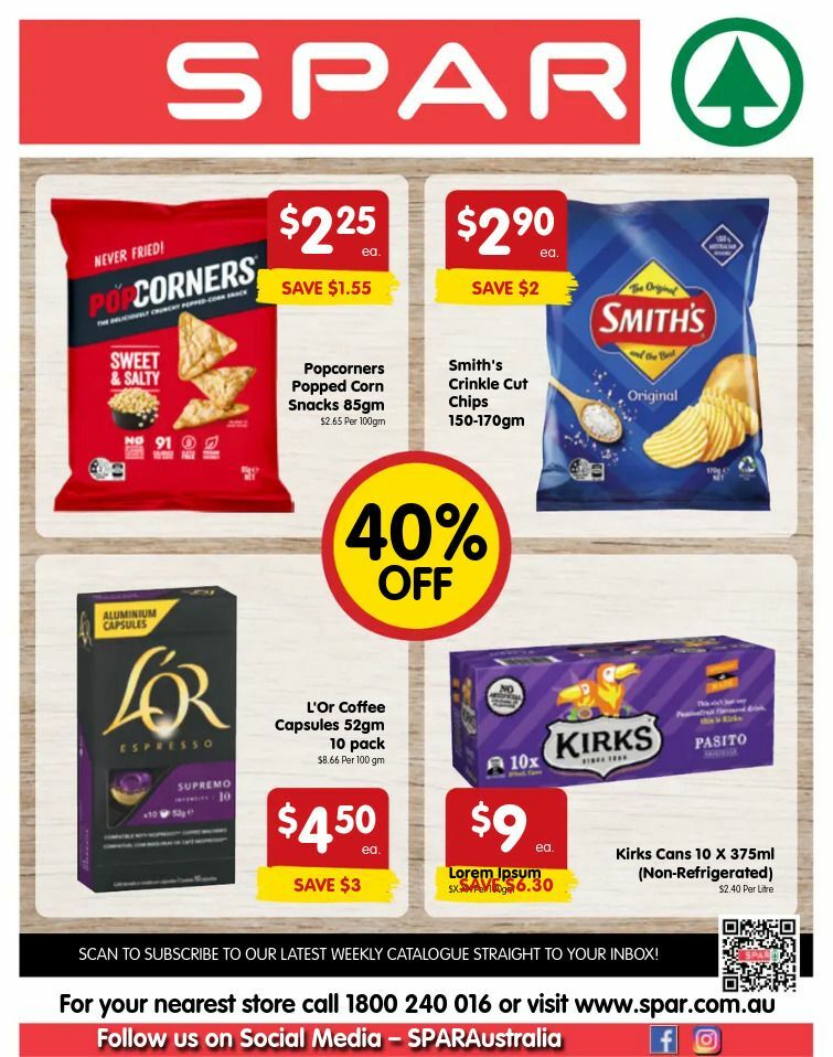 Spar Catalogues from 17 April