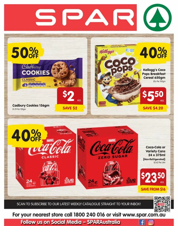 Spar Catalogues from 26 June