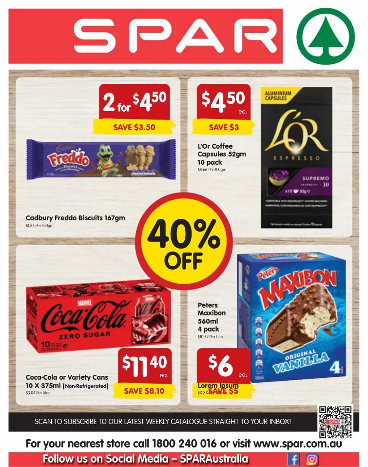 Spar Catalogues from 3 July