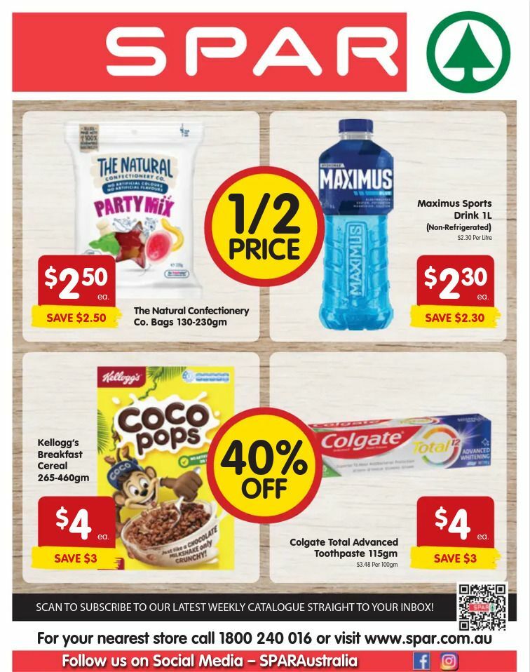 Spar Catalogues from 22 January