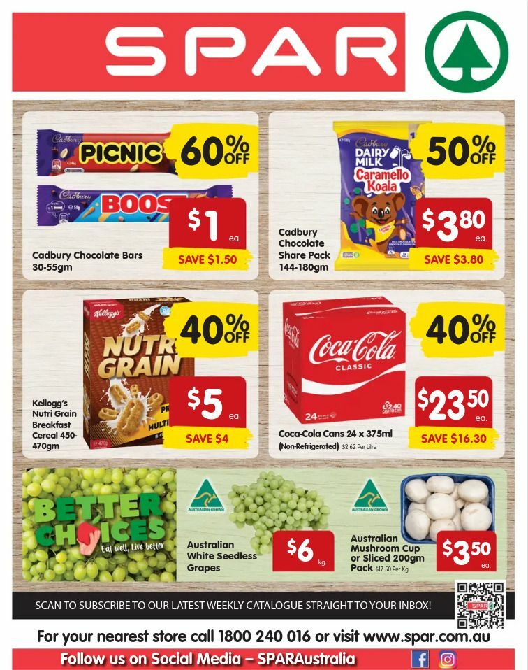 Spar Catalogues from 29 January