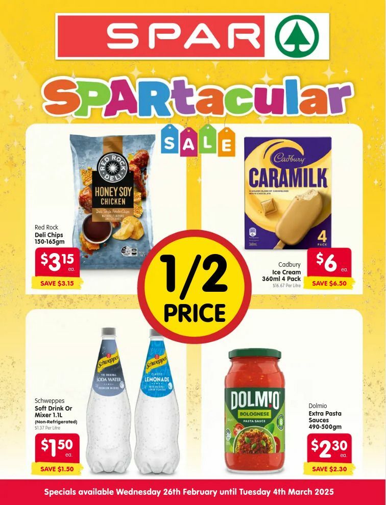 Spar Catalogues from 26 February