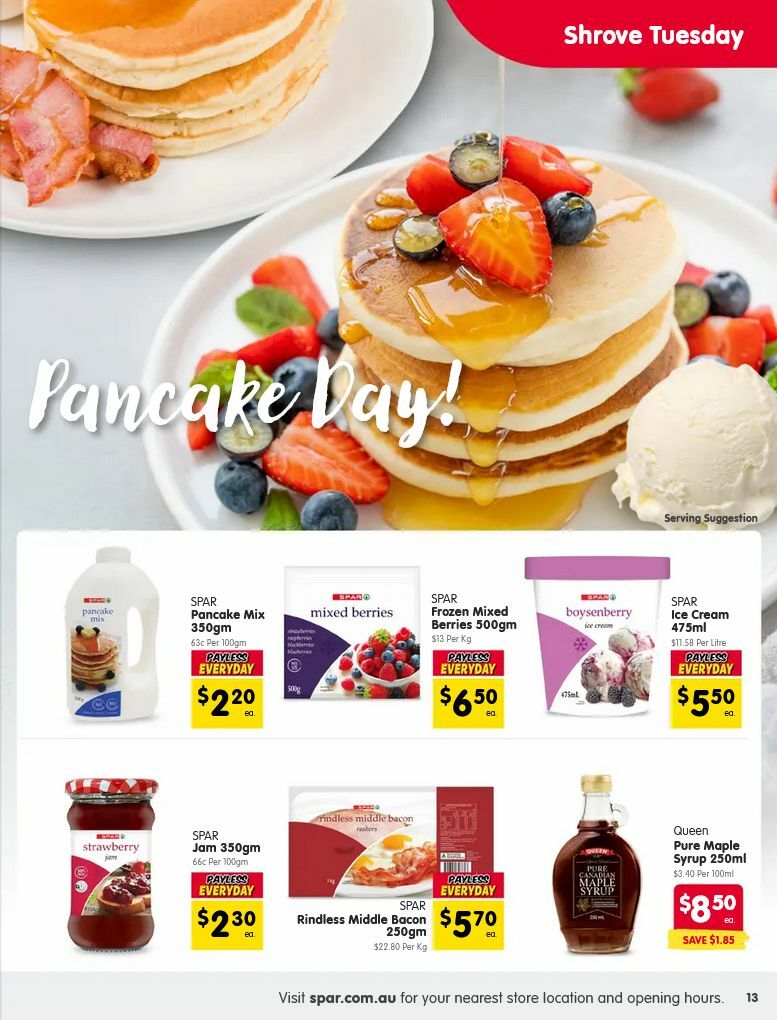 Spar Catalogues from 26 February