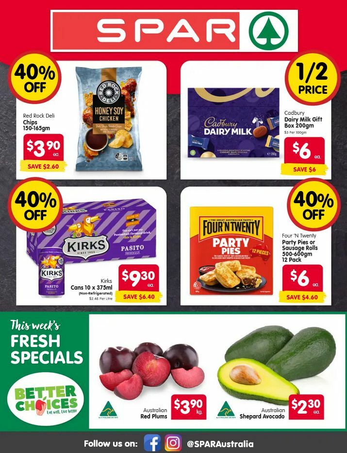 Spar Catalogues from 26 March