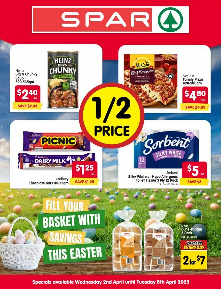 Spar Catalogues from 2 April