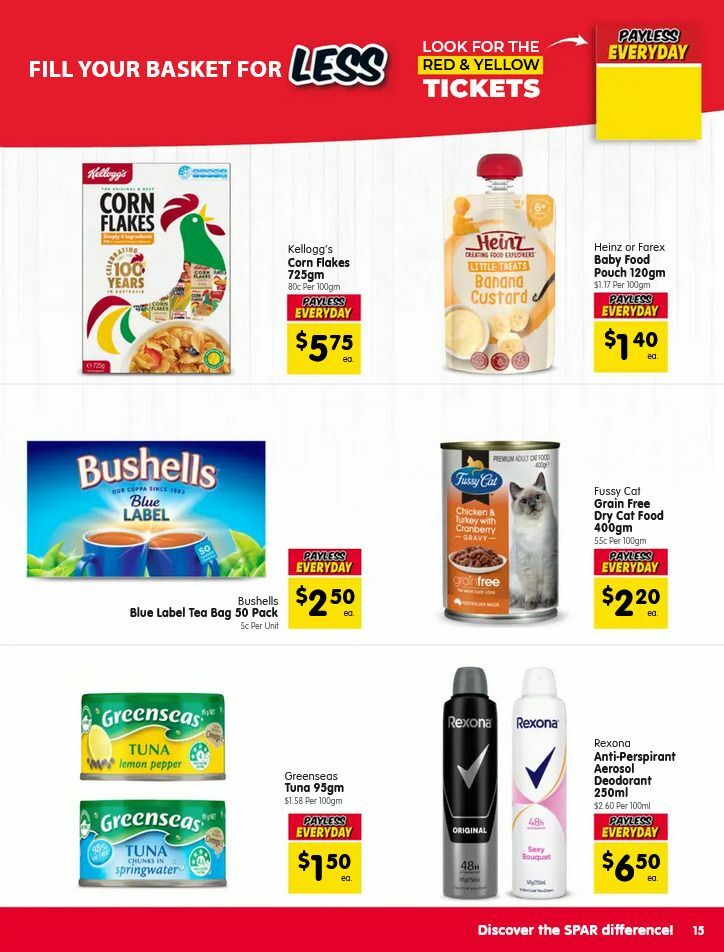 Spar Catalogues from 16 April