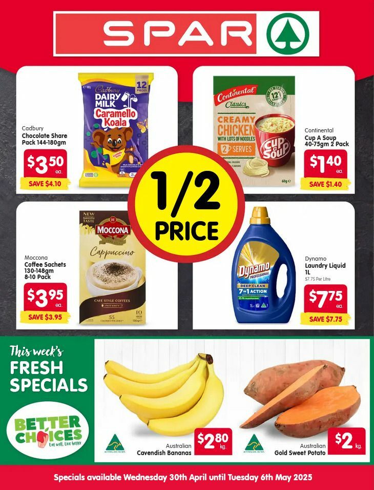 Spar Catalogues from 30 April