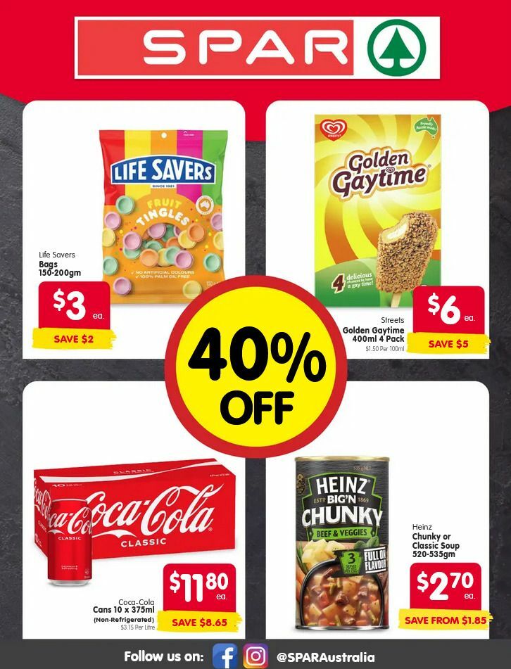 Spar Catalogues from 30 April