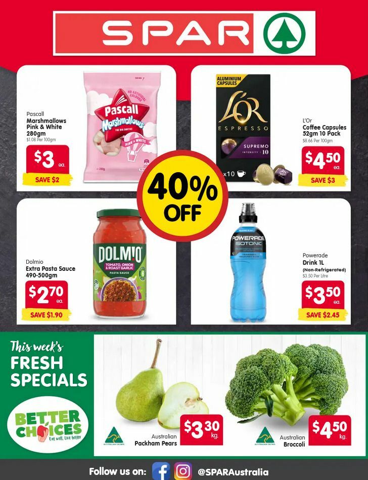 Spar Catalogues from 21 May