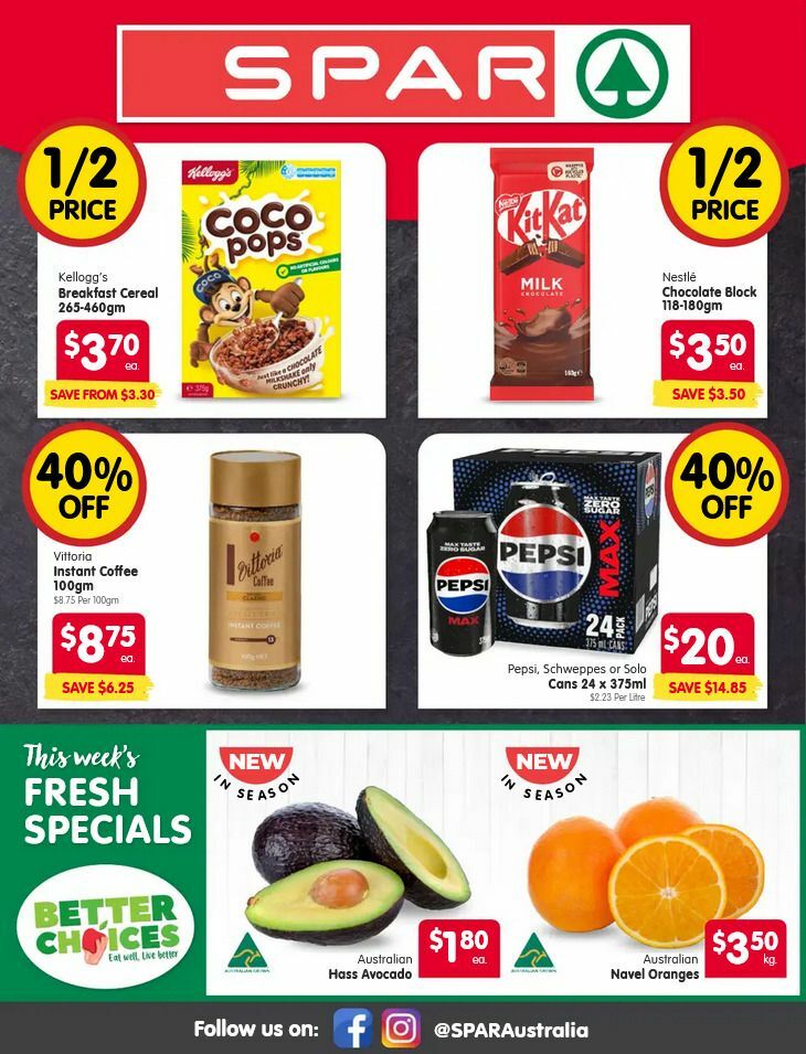 Spar Catalogues from 28 May