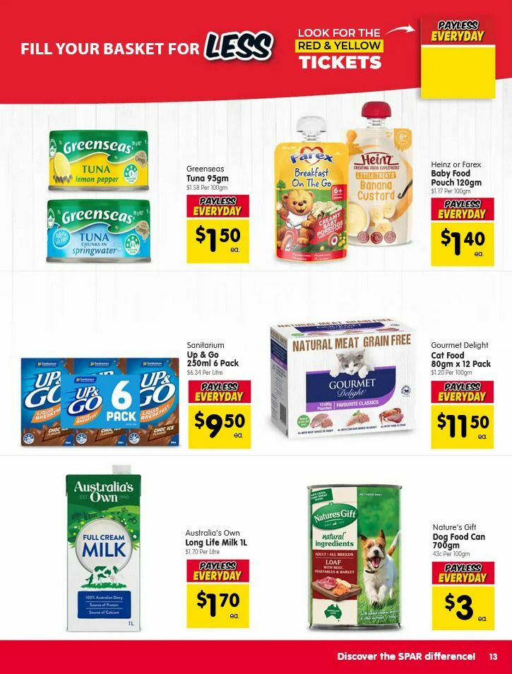 Spar Catalogues from 11 June
