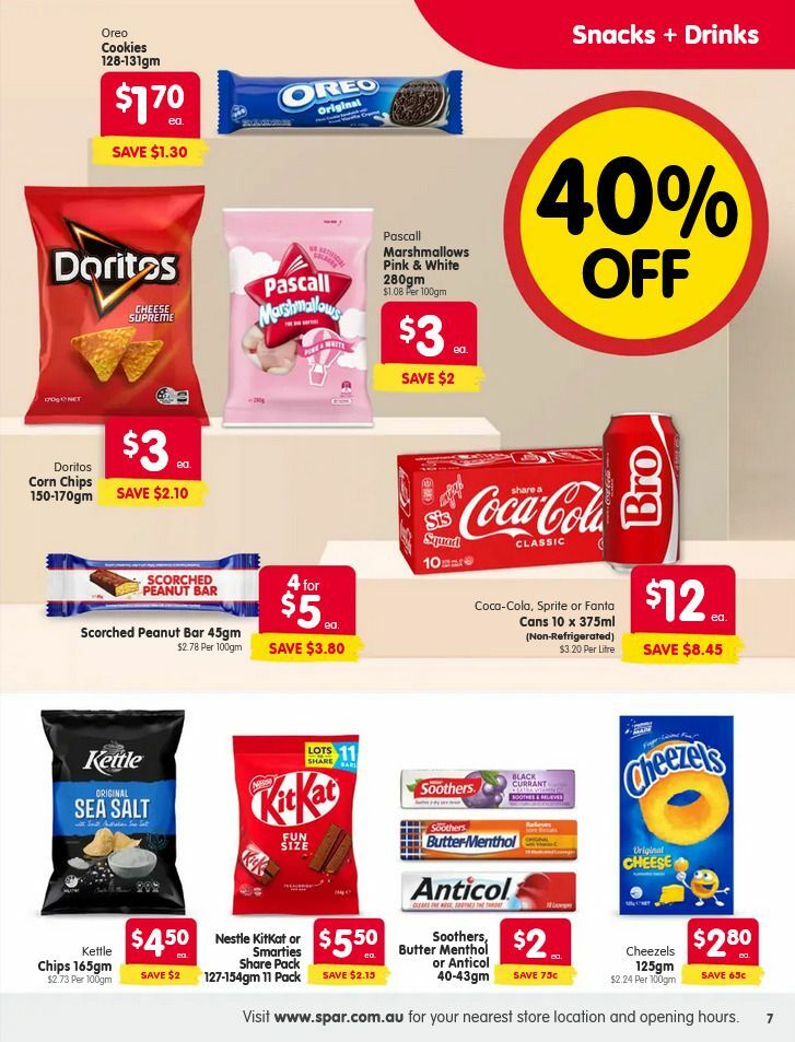 Spar Catalogues from 11 June