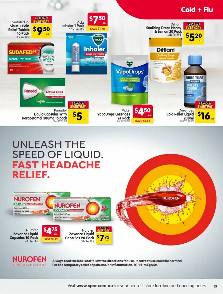 Spar Catalogues from 18 June