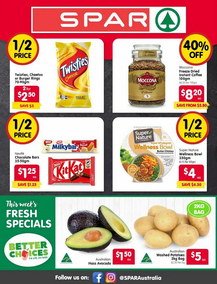 Spar Catalogues from 18 June
