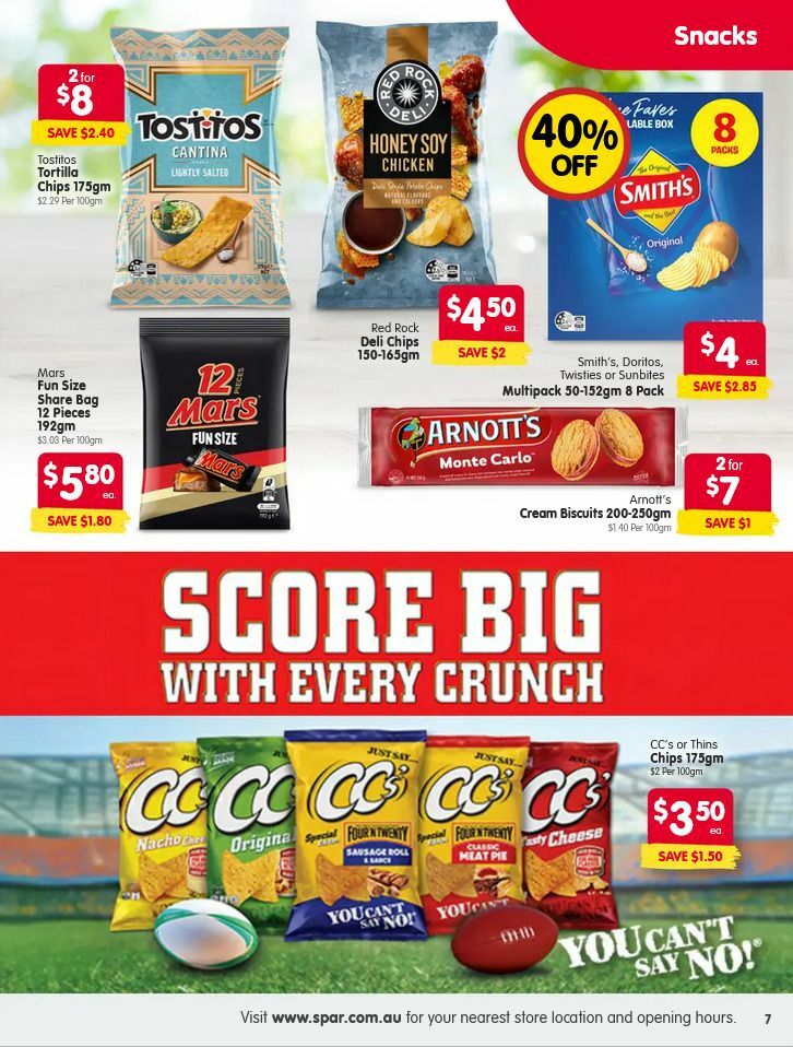 Spar Catalogues from 18 June