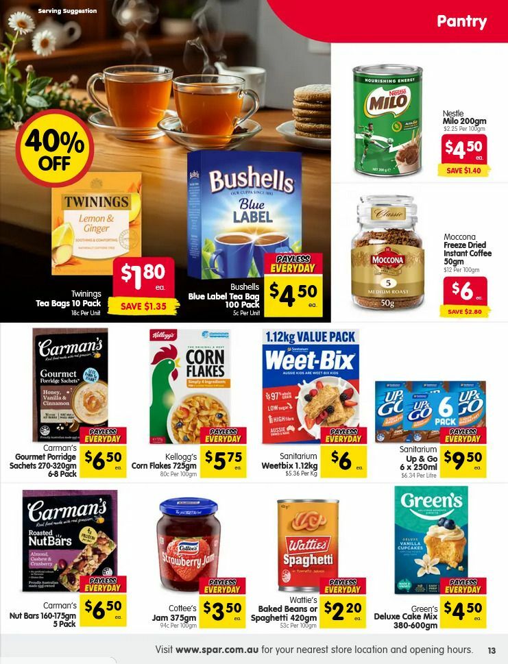 Spar Catalogues from 25 June