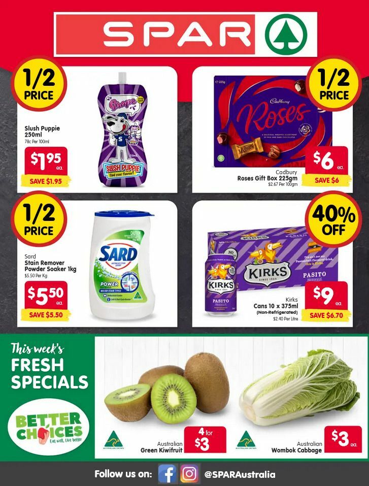 Spar Catalogues from 2 July