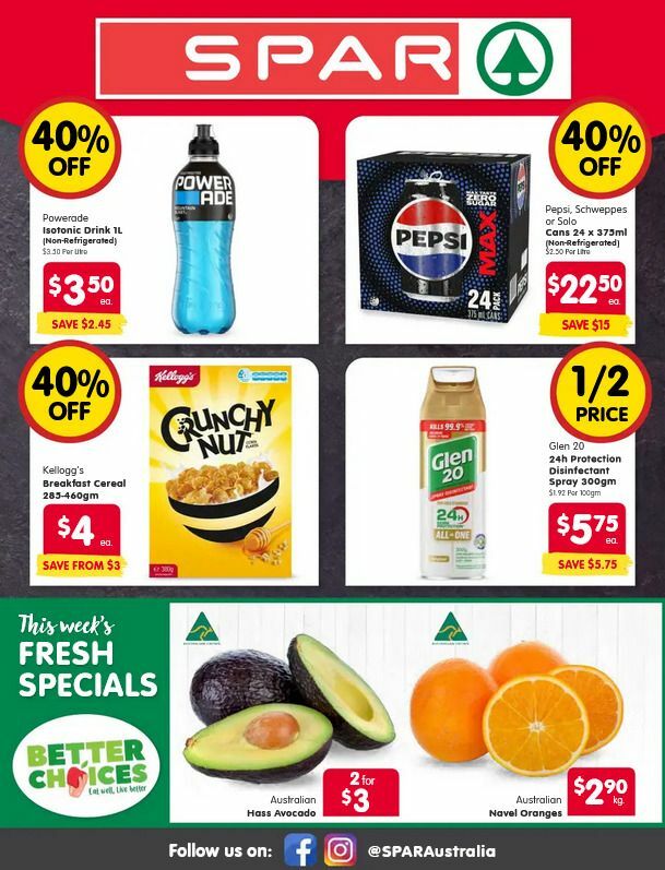 Spar Catalogues from 9 July