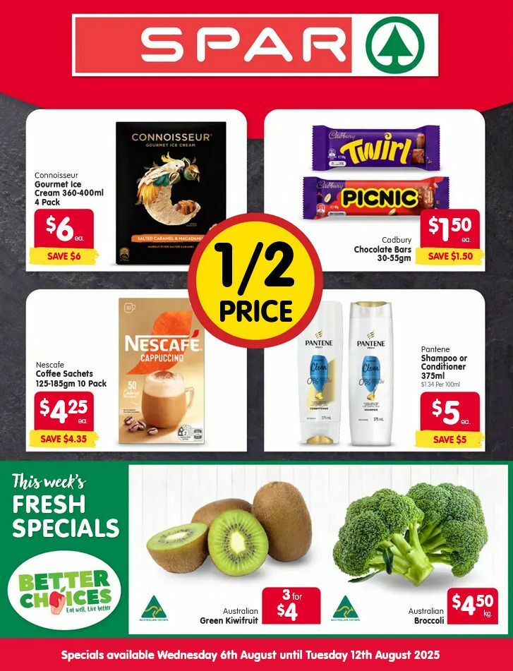 Spar Catalogues from 6 August