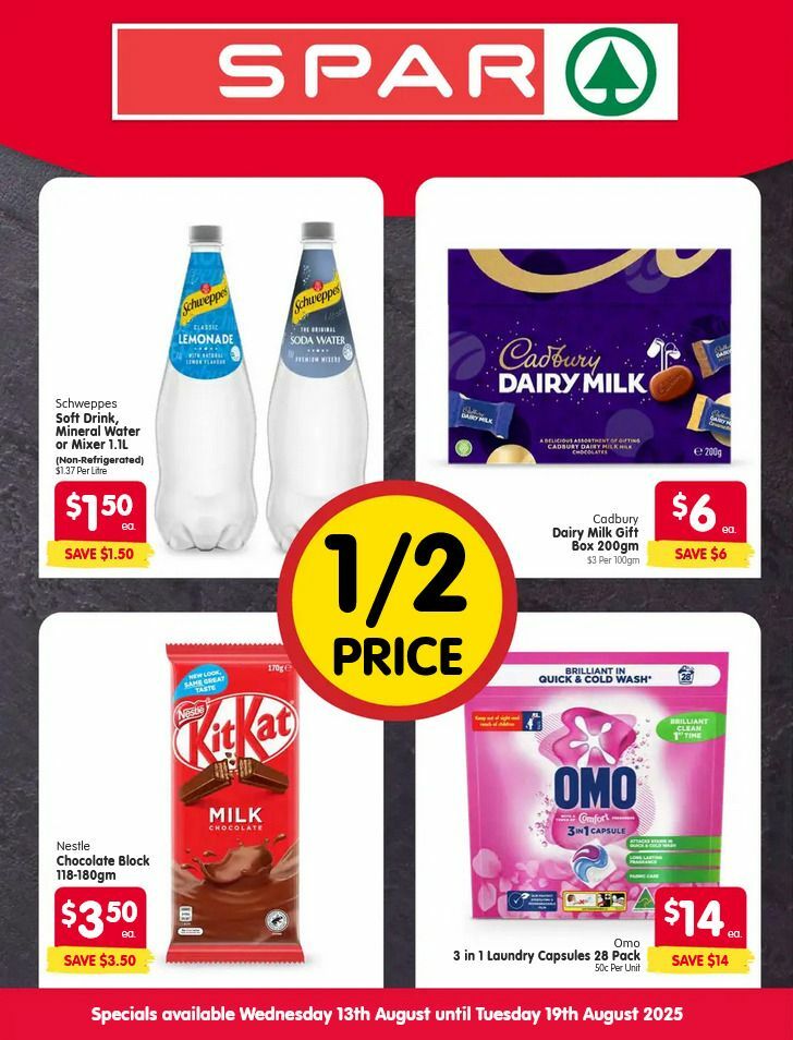 Spar Catalogues from 13 August